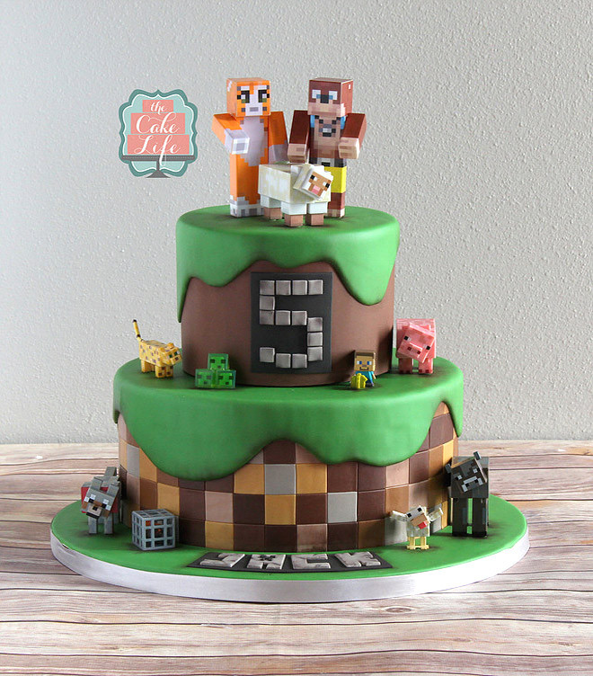 Minecraft Birthday Cake Ideas
 25 Minecraft cake ideas to build
