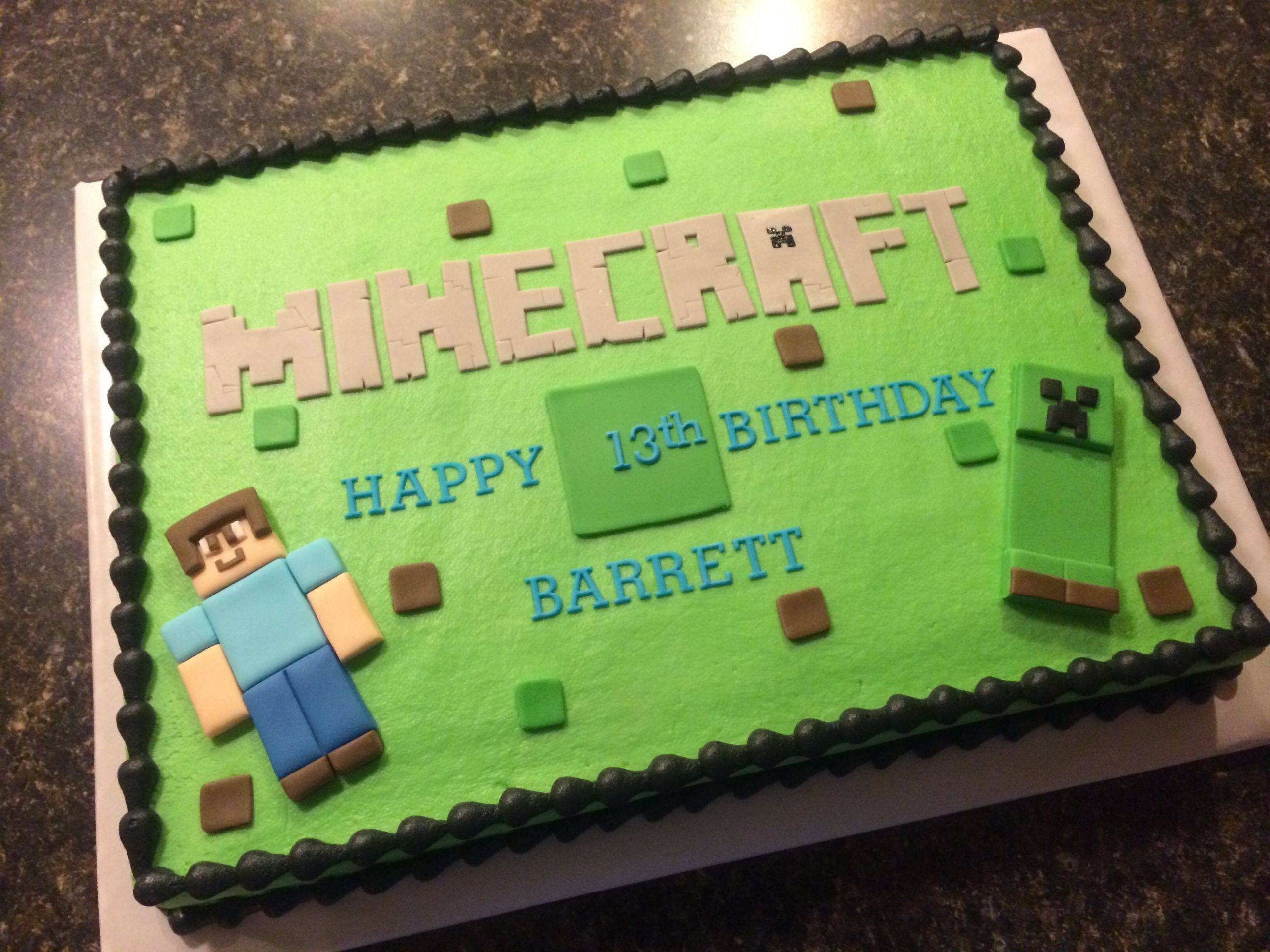 Minecraft Birthday Cake Ideas
 Minecraft cake Birthday Cake Ideas