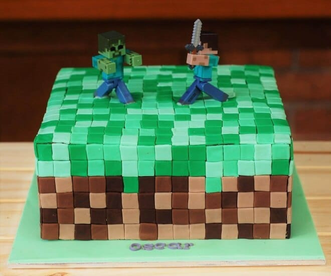 Minecraft Birthday Cake Ideas
 A Well Built Minecraft Boy s Birthday Party
