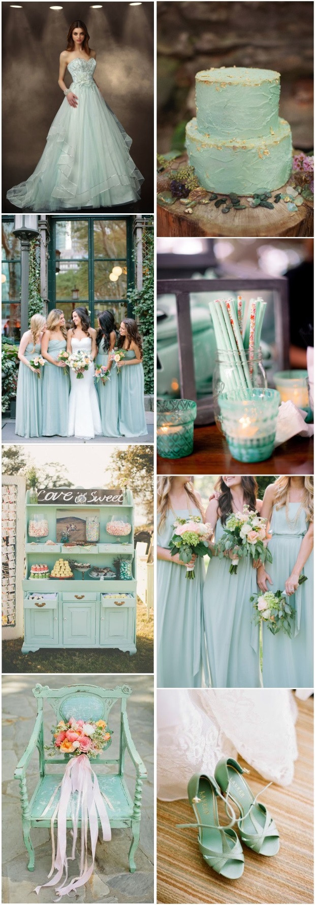 Mint Wedding Theme
 50 Mint Wedding Color Ideas You will Love