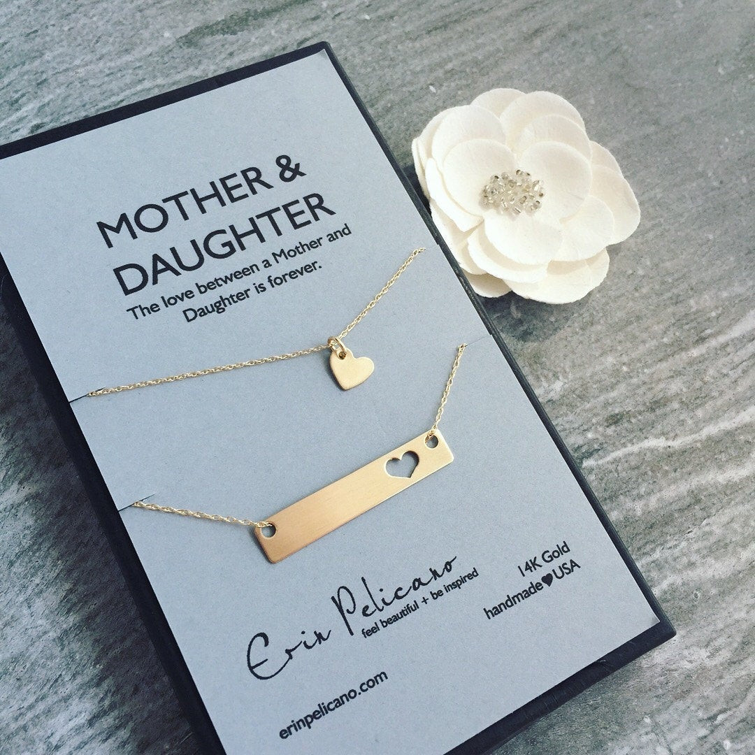 Mother And Daughter Gift Ideas
 Mother Daughter Jewelry Set Gift for Wife Birthday Gift Mother