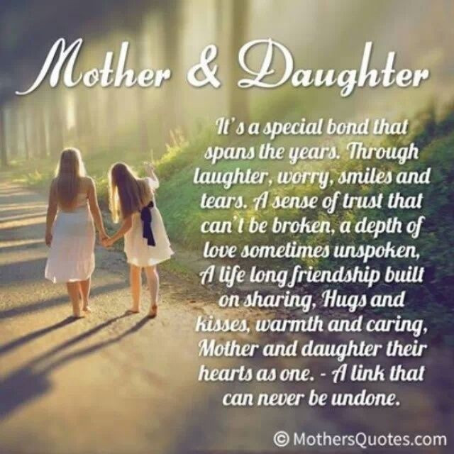 Mother Daughter Bonding Quotes
 1000 images about From my daughter on Pinterest