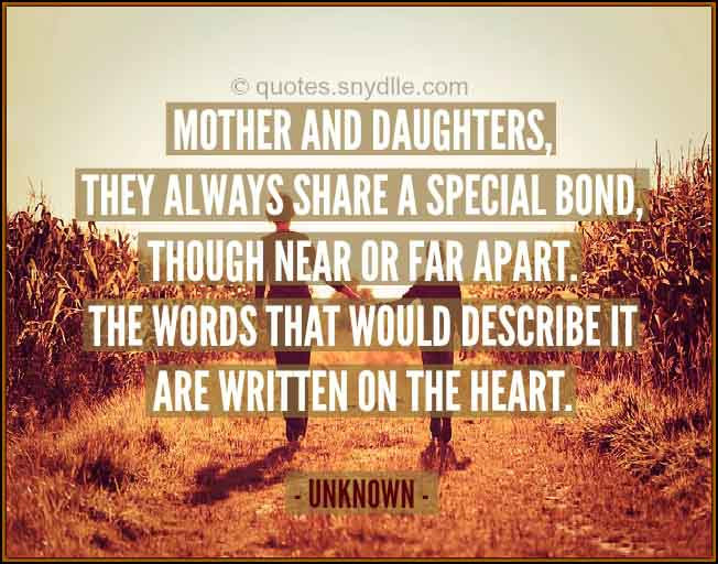 Mother Daughter Bonding Quotes
 Mother Daughter Quotes with Image Quotes and Sayings