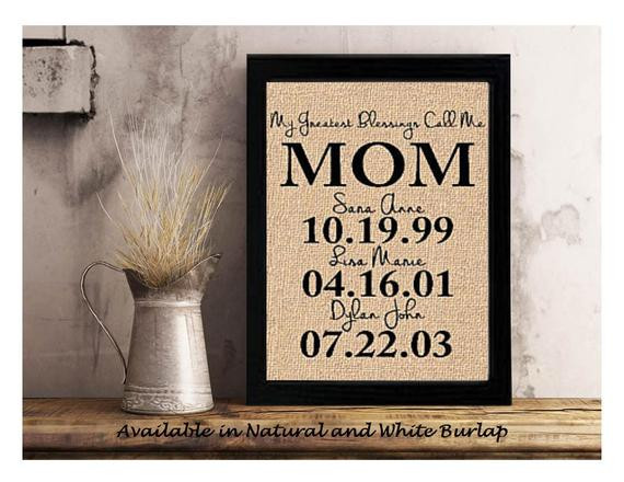 Mother Daughter Gift Ideas
 Mom Gifts Mom From Daughter Mom From Son Mom Birthday