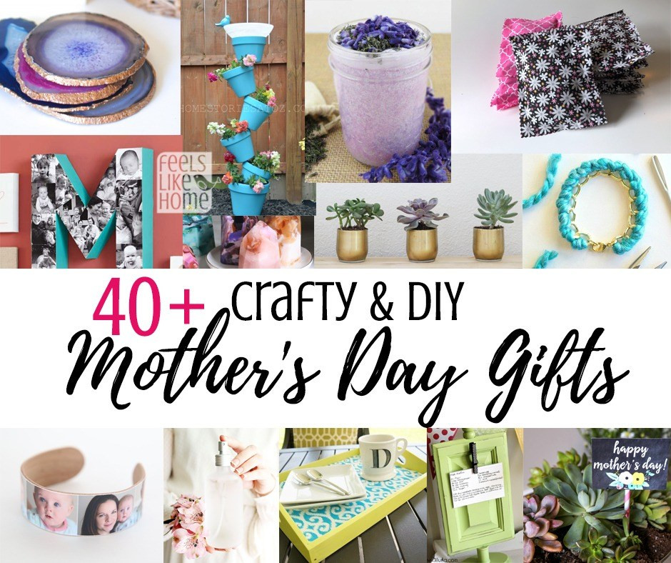 Mother Daughter Gift Ideas
 40 Easy Handmade DIY Mother s Day Gifts