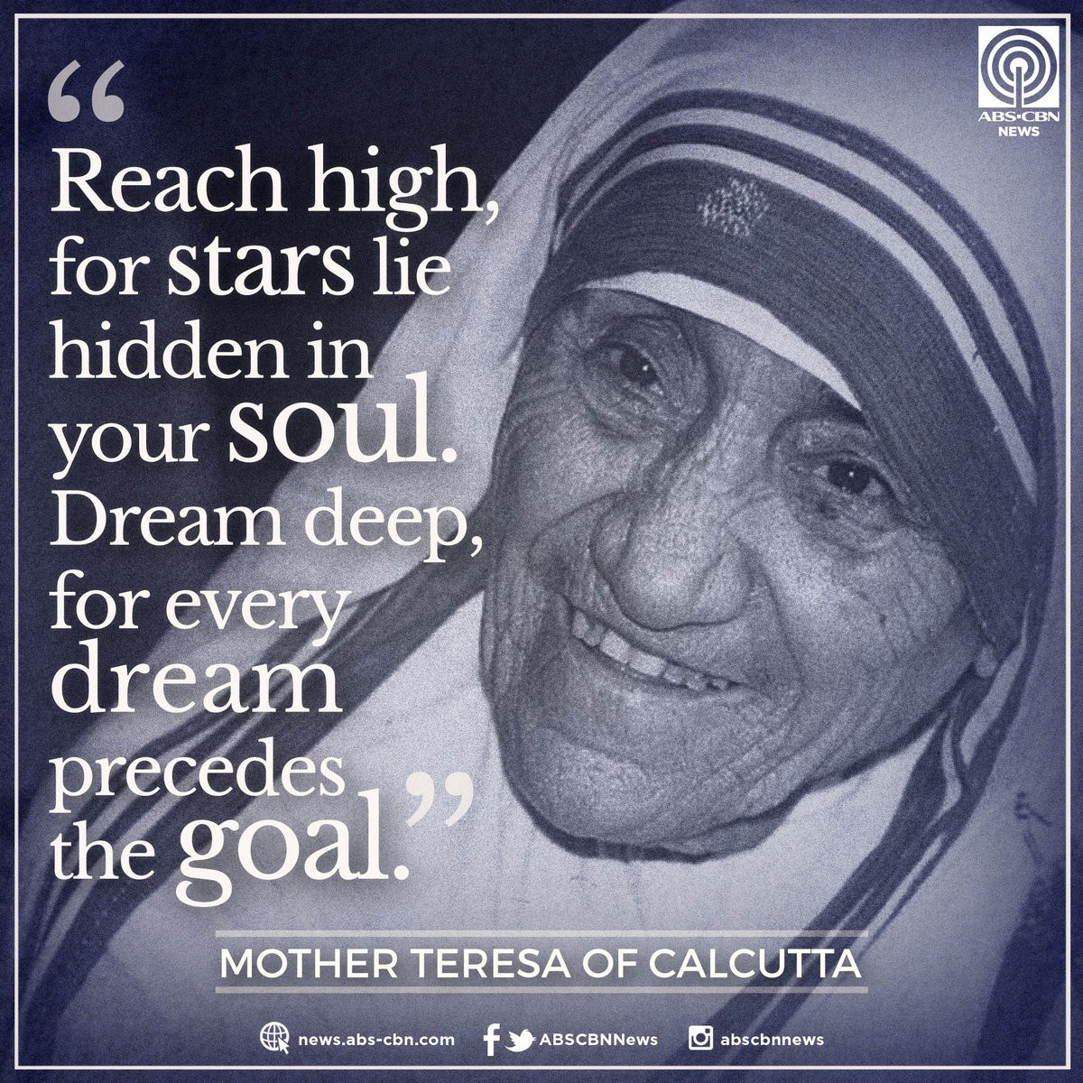 Mother Teresa Of Calcutta Quotes
 JUST IN Mother Teresa of Calcutta is now a saint Here