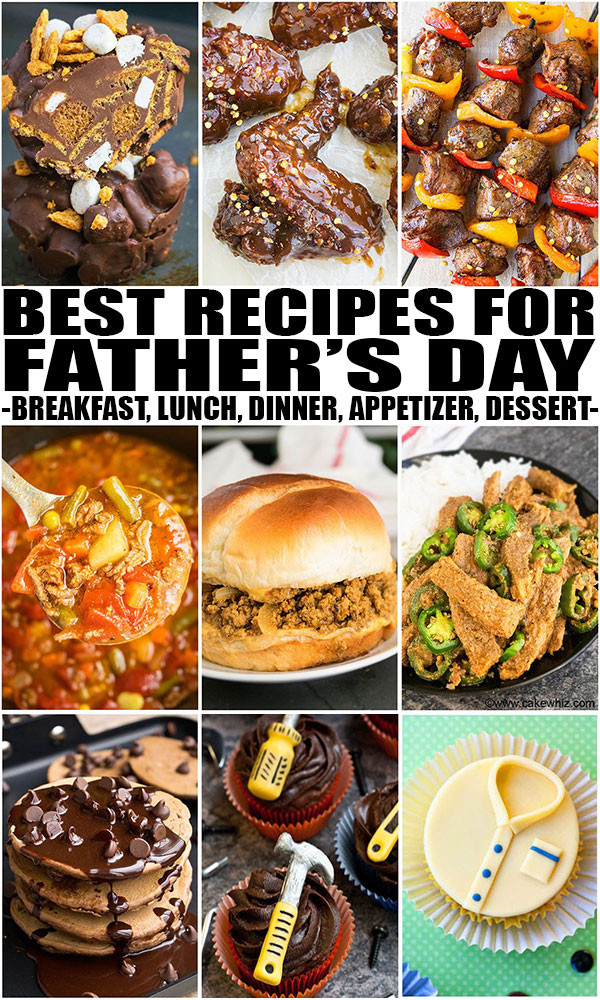 Mother'S Day Dinner Recipes
 Father s Day Recipes Breakfast Lunch Dinner Dessert