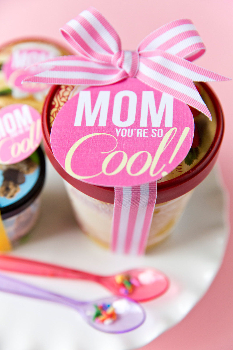 Mother'S Day Food Gifts
 Mother s Day "You re So Cool" Ice Cream Gift