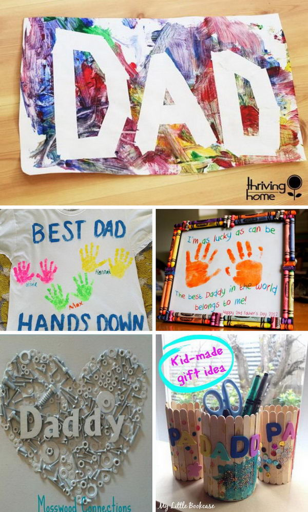 Mother'S Day Gift Ideas For Toddlers
 Awesome DIY Father s Day Gifts From Kids 2017