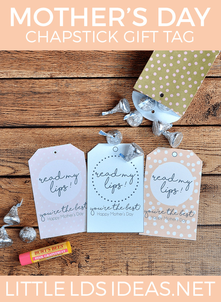 Mother's Day Presentation Ideas
 Mother s Day Chapstick Tag Idea & Printable from Little