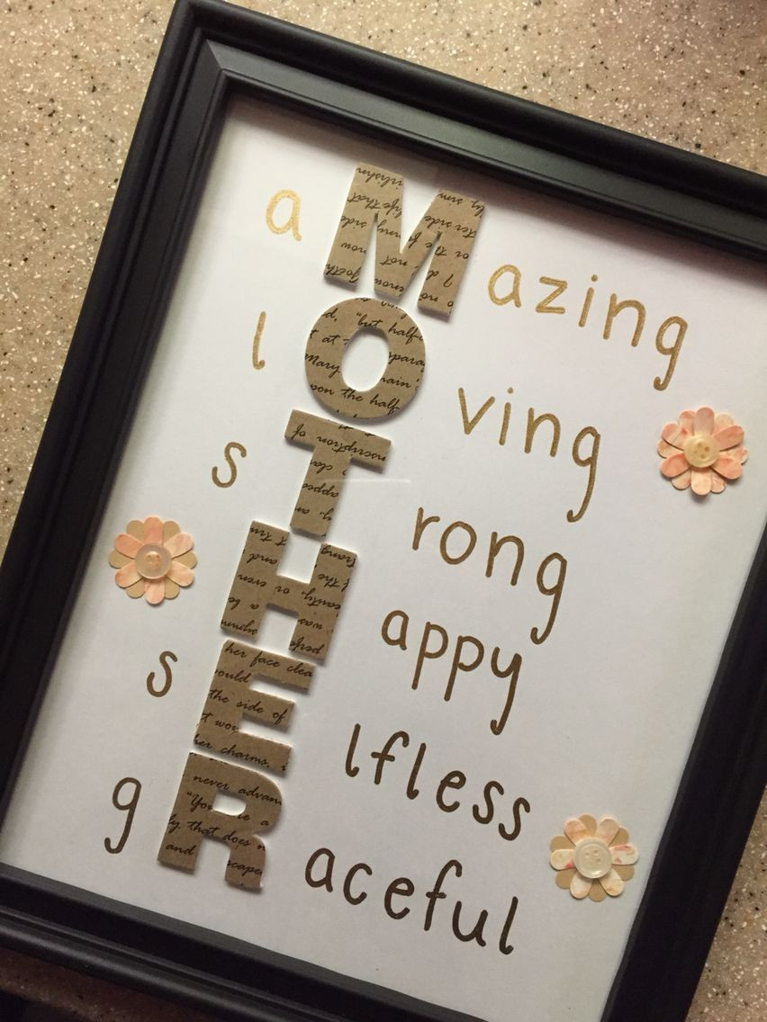 Mothers Day Cheap Gift Ideas
 Mother s Day t easy cheap mother frame