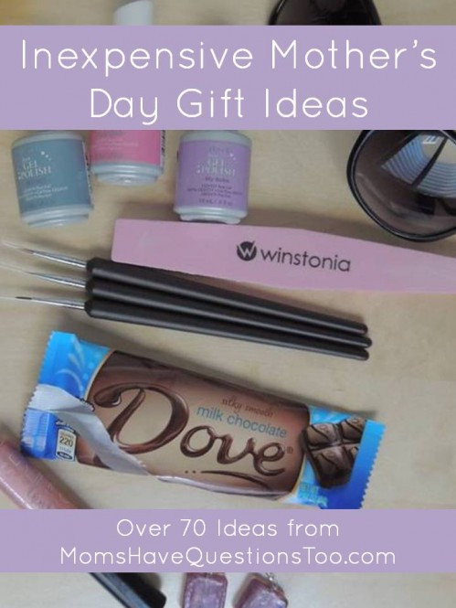 Mothers Day Cheap Gift Ideas
 Inexpensive Mother s Day Gift Ideas