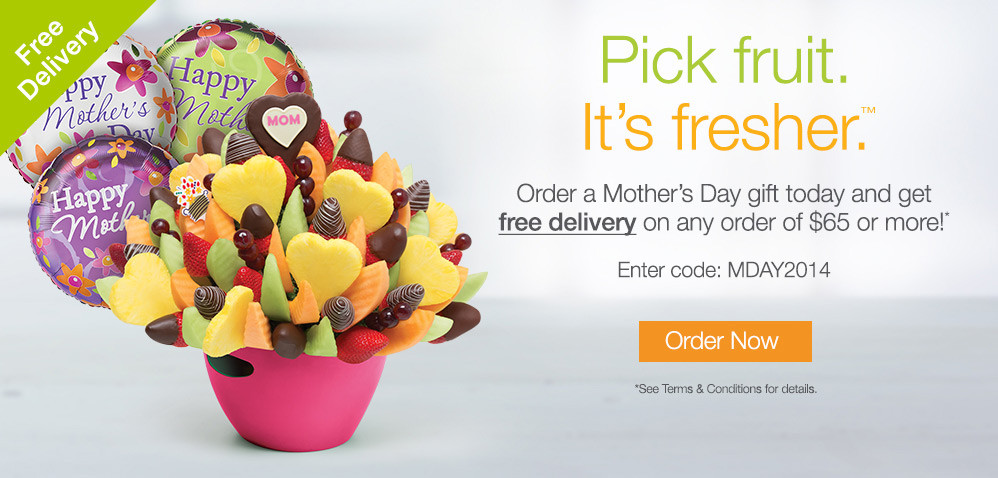 Mothers Day Gifts Free Shipping
 Mother s Day Idea Edible Arrangements Free Shipping