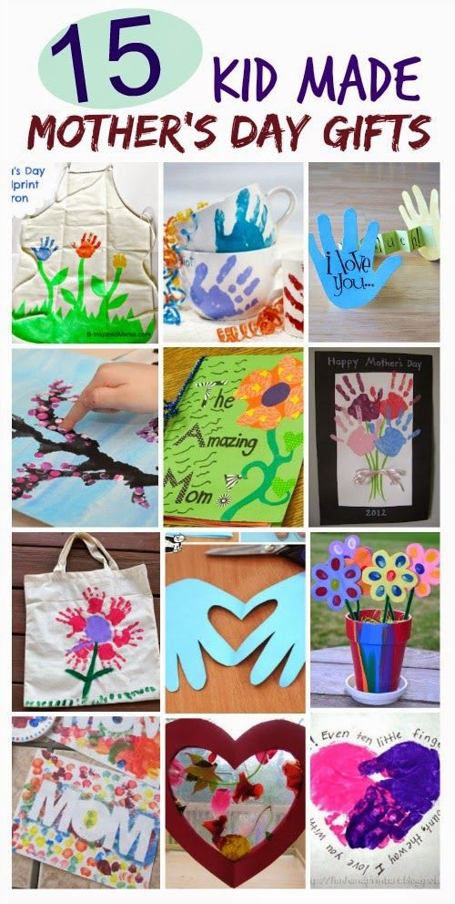 Mothers Day Ideas To Make
 Gifts for Mom