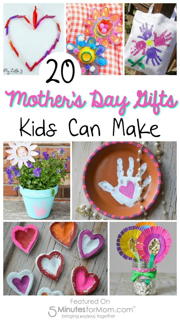Mothers Day Ideas To Make
 20 Mother s Day Gifts Kids Can Make