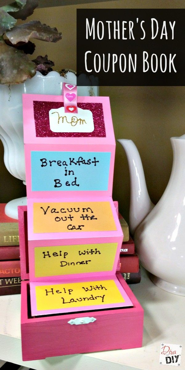 Mothers Day Ideas To Make
 How to Create an Easy Unique Mother s Day Coupon Book