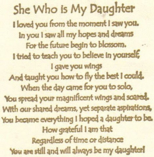 Mothers Quote To Her Daughter
 Quotes About Mother Daughter Relationships
