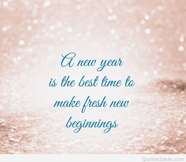 New Year New Beginning Quote
 quote New Year time