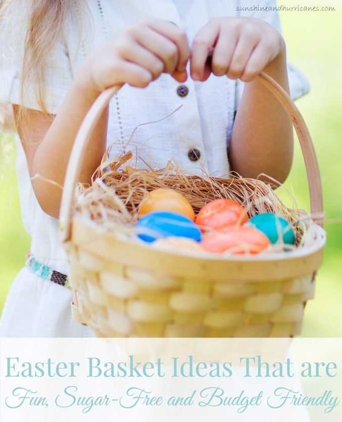 No Candy Easter Basket Ideas
 Non Candy Easter Basket Ideas Sweet No Sugar Ideas