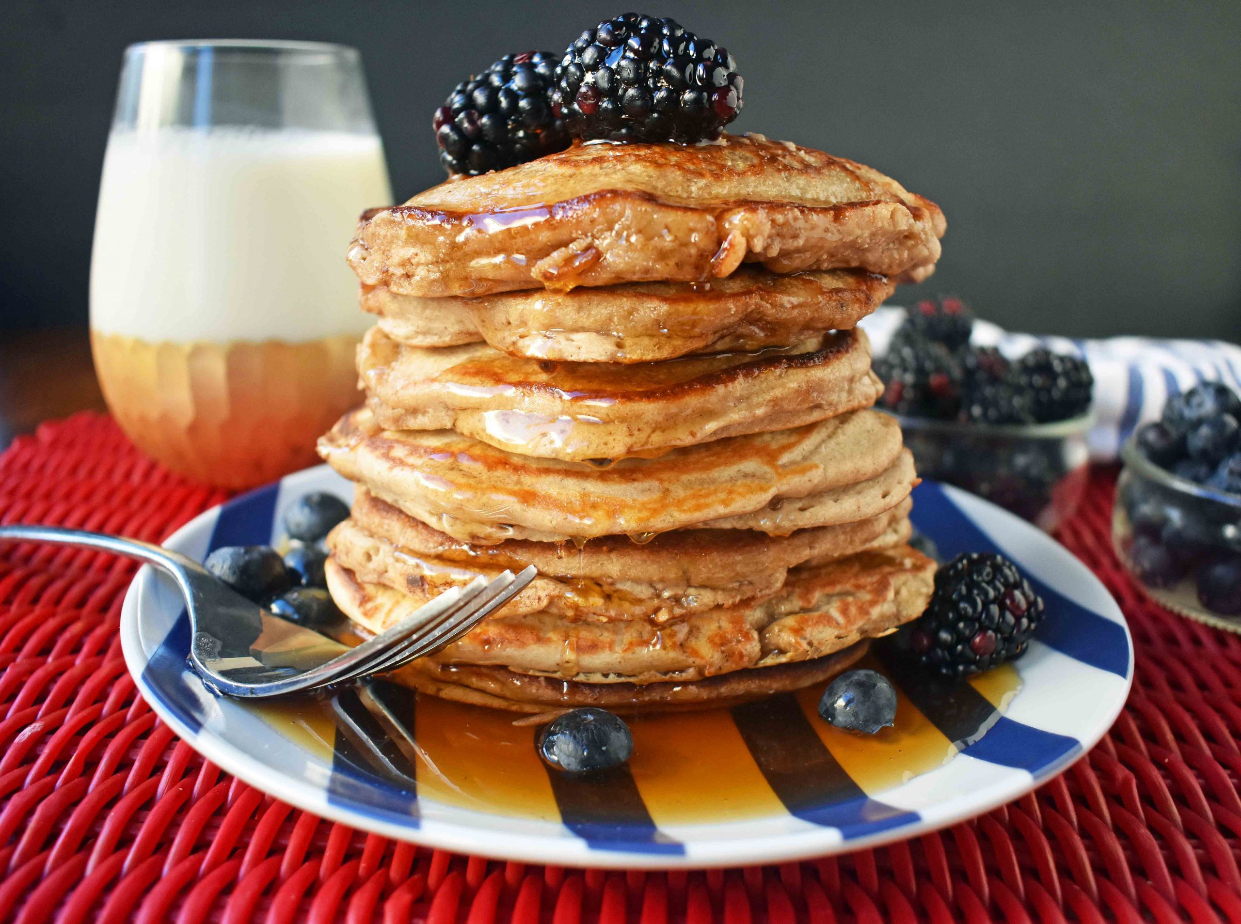 Oatmeal Pancakes Healthy
 Banana Oatmeal Pancakes – Modern Honey