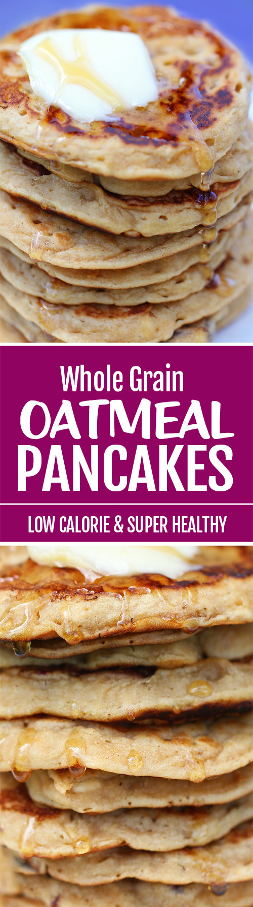 Oatmeal Pancakes Healthy
 Oatmeal Pancakes Whole Grain & Healthy