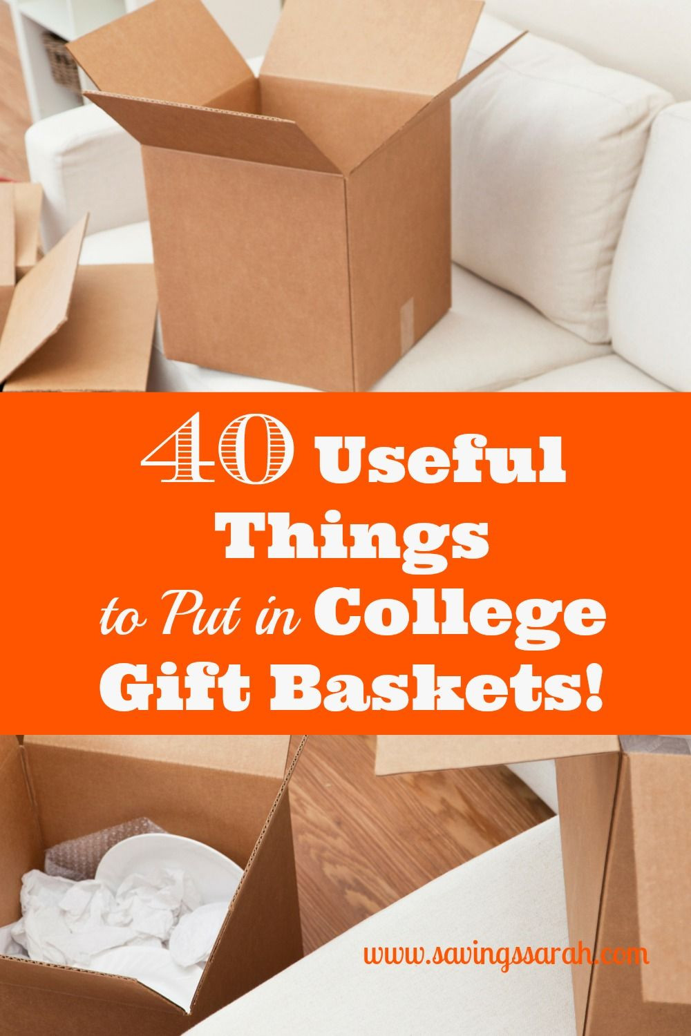 Off To College Gift Basket Ideas
 40 Useful Things to Put in College Gift Baskets