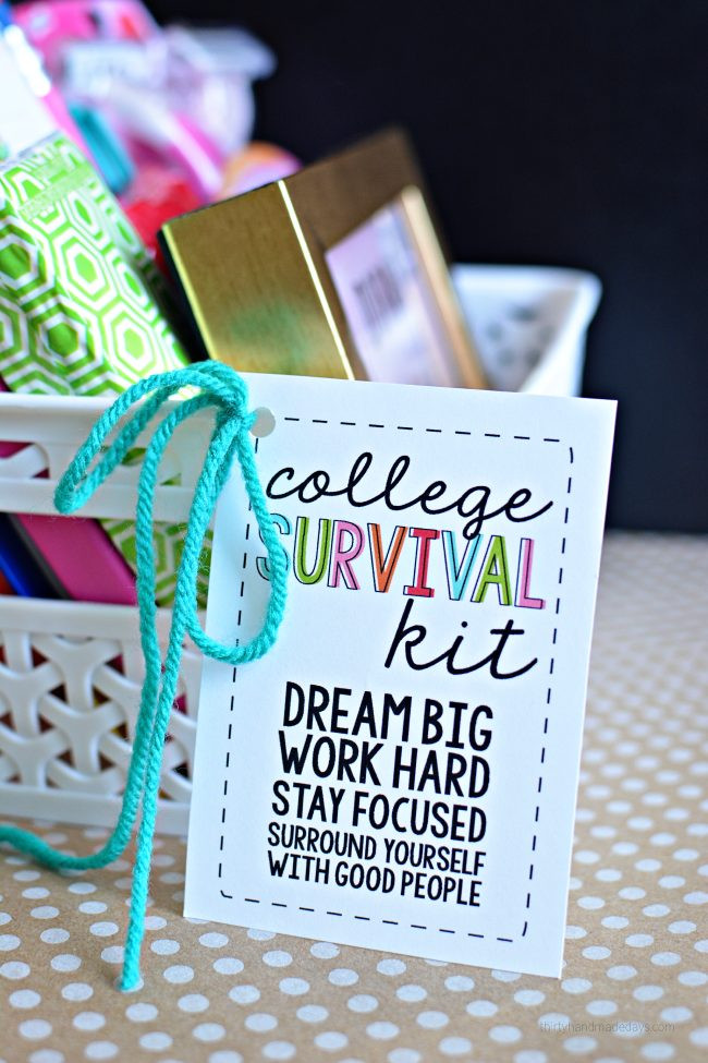 Off To College Gift Basket Ideas
 30 Creative Graduation Gift Ideas
