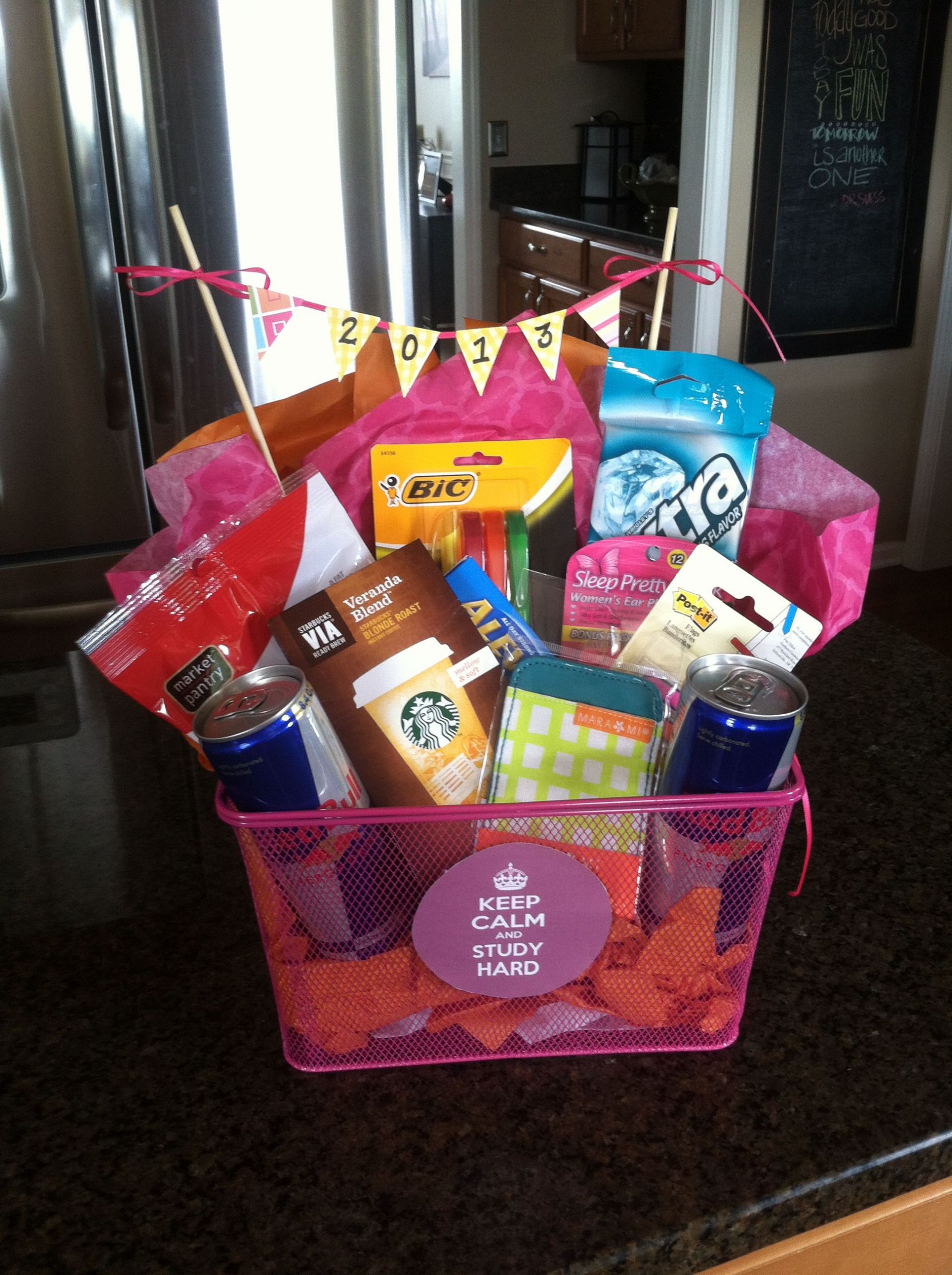 Off To College Gift Basket Ideas
 f to college t basket study t basket graduation