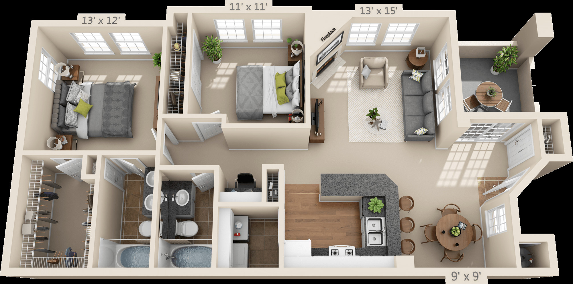 One Bedroom Apartments Colorado Springs
 1 & 2 Bedroom Apartments for Rent in Colorado Springs CO
