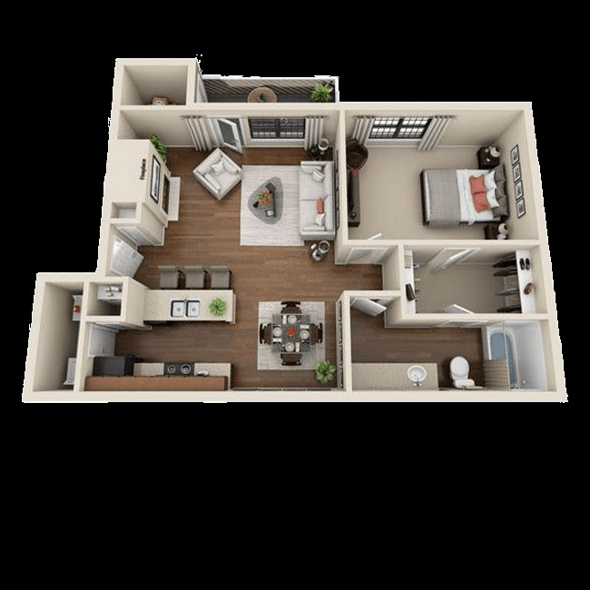 One Bedroom Apartments Colorado Springs
 1 & 2 Bedroom Apartments for Rent near Fort Carson in