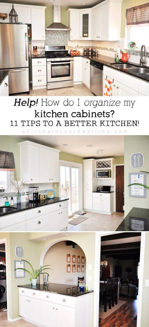 Organize My Kitchen
 11 Tips for Organizing your Kitchen Cabinets in the most