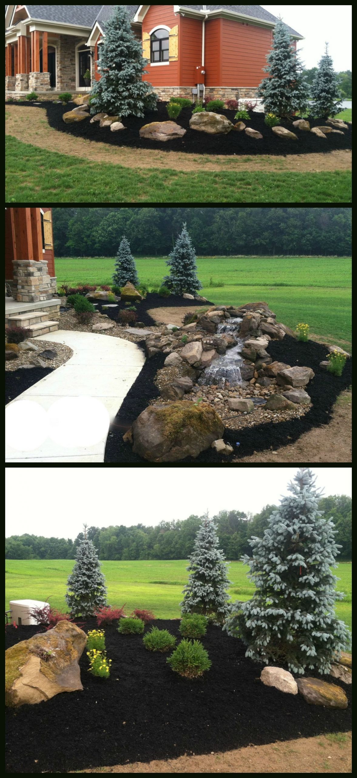Outdoor Landscape With Rocks
 Design a landscape that has everything to make your yard