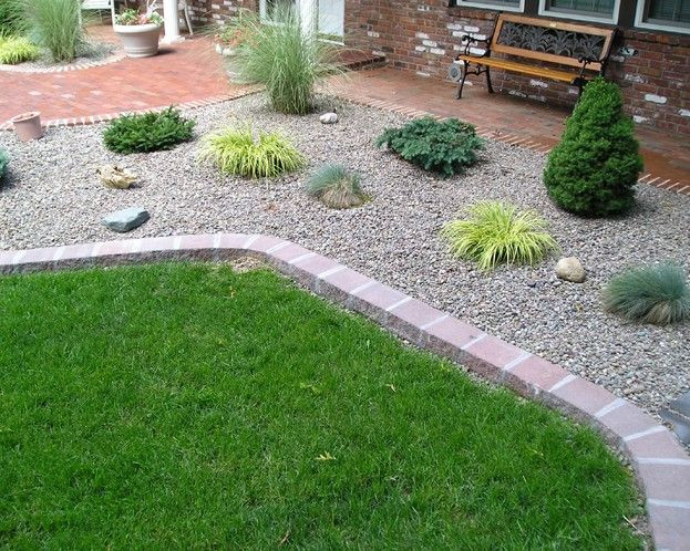Outdoor Landscape With Rocks
 simple rock landscaping ideas