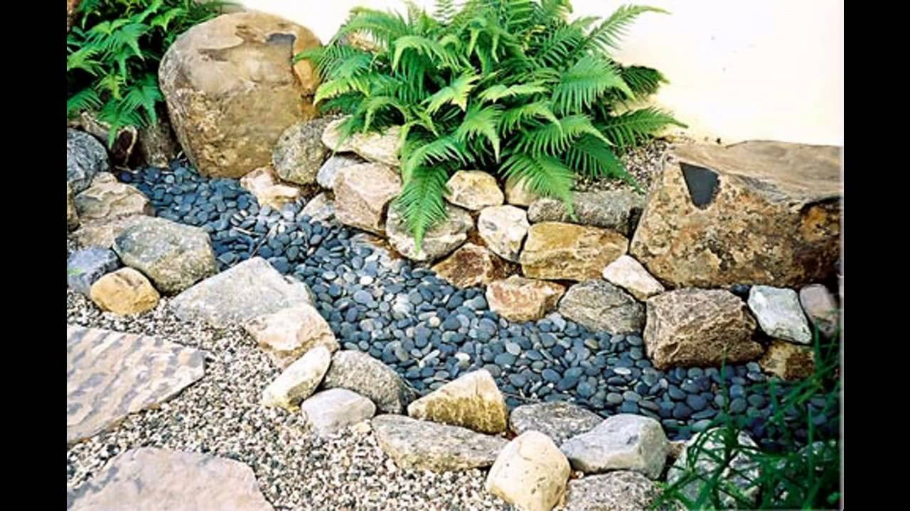 Outdoor Landscape With Rocks
 Small rock garden ideas