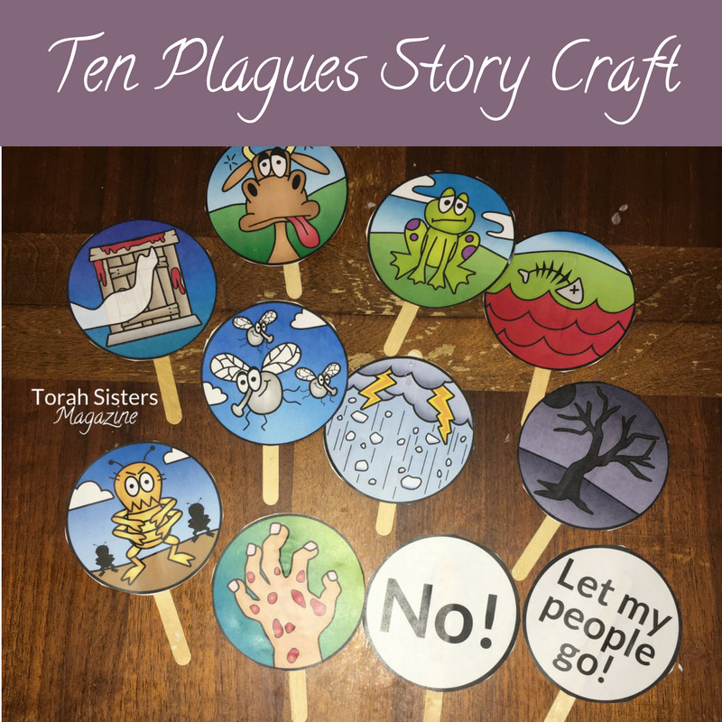 Passover Craft For Preschoolers
 Ten Plagues Passover Craft to Keep Kids Engaged Torah