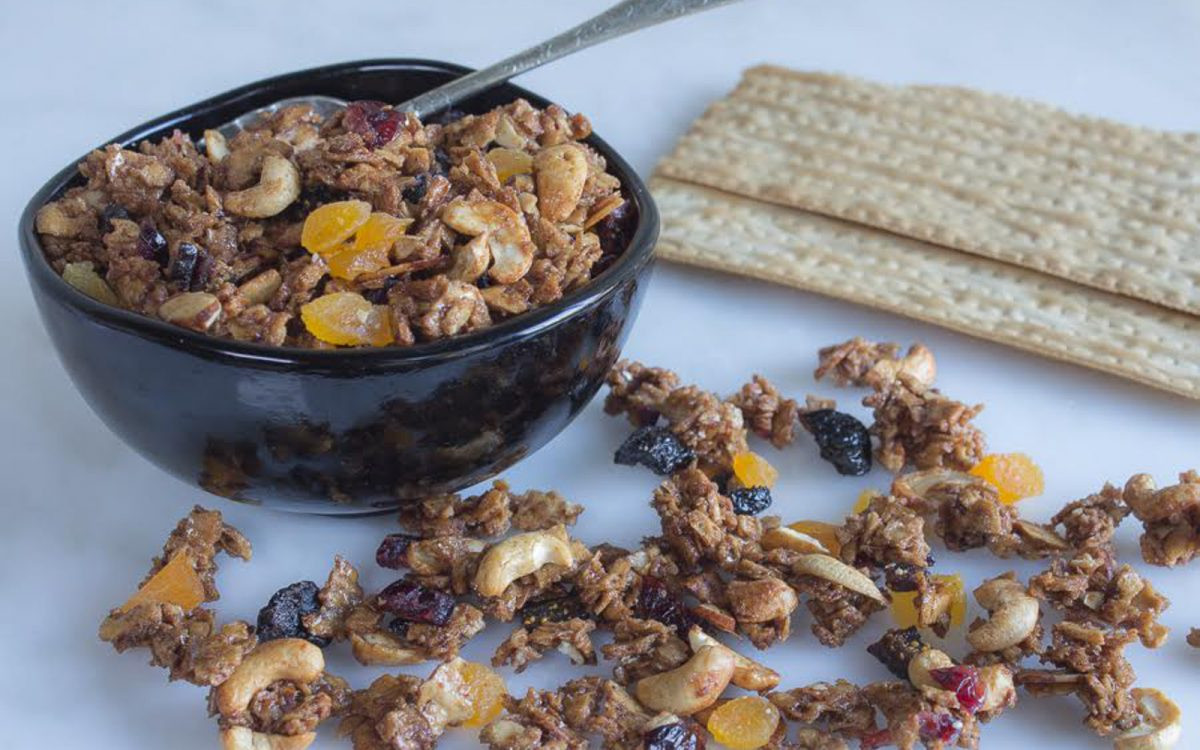 Passover Granola Recipe
 Matzo Granola With Fruit and Nuts [Vegan Gluten Free