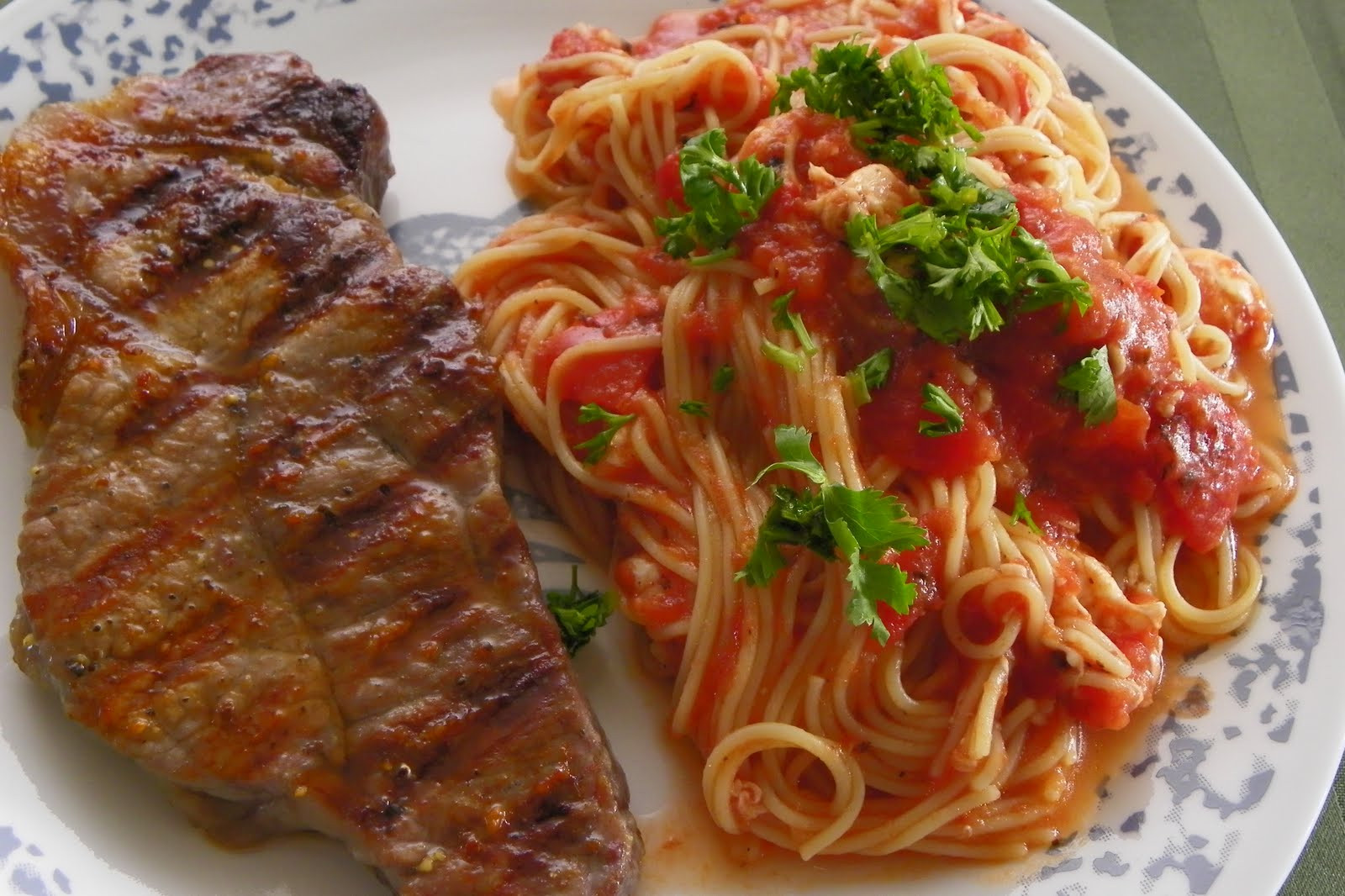 Pasta Side Dishes For Steak
 Having Fun in the Kitchen New York Strip Steak with