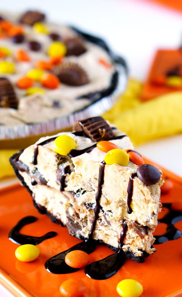 Peanut Butter Freezer Pie
 Frozen Reese s Peanut Putter Pie • Food Folks and Fun