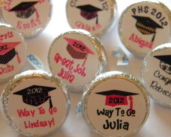 Personalized Graduation Party Ideas
 Graduation Favors Personalized Graduation Hershey Kisses