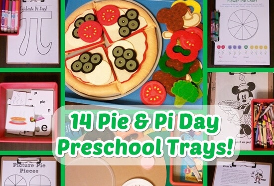 Pi Day Activities For Kindergarten
 14 Preschool Pi and Pie Trays