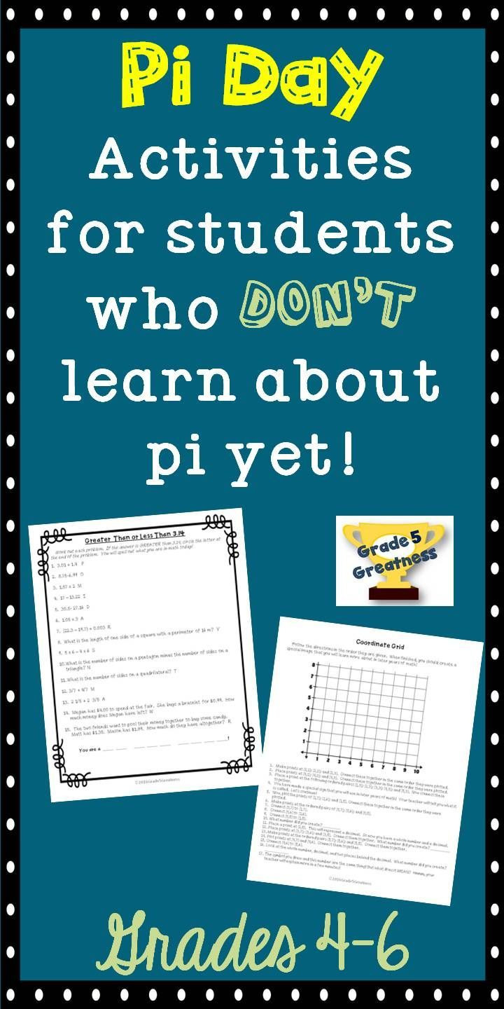 Pi Day Ideas For Middle School
 best Educational Finds and Teaching Treasures