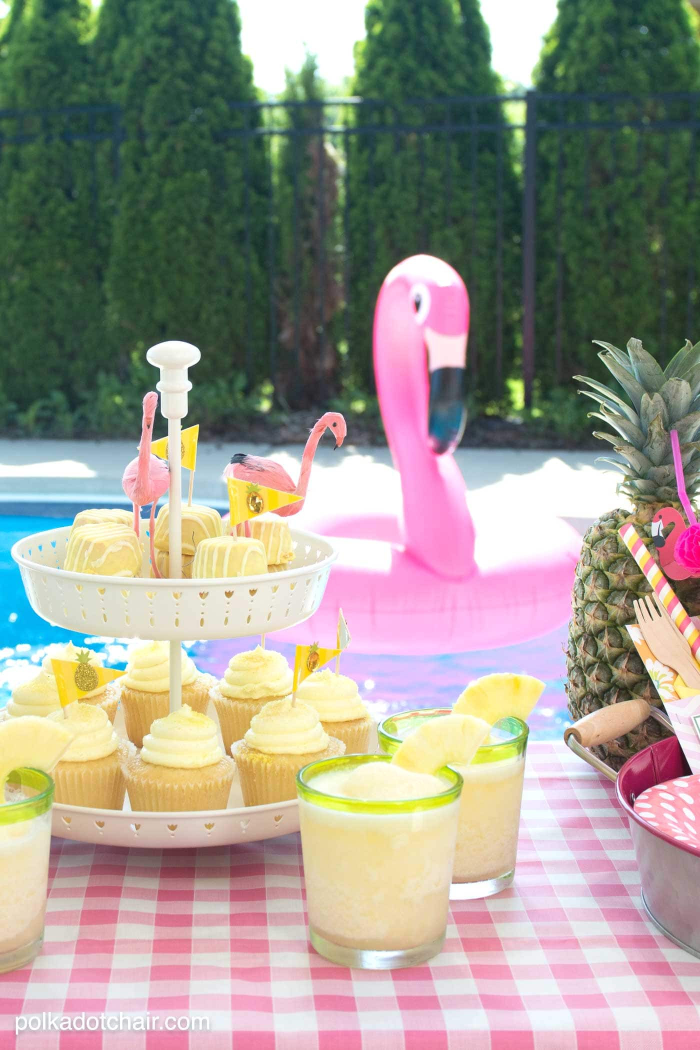 Pool Party Ideas Pinterest
 Summer Backyard Flamingo Pool Party Ideas The Polka Dot