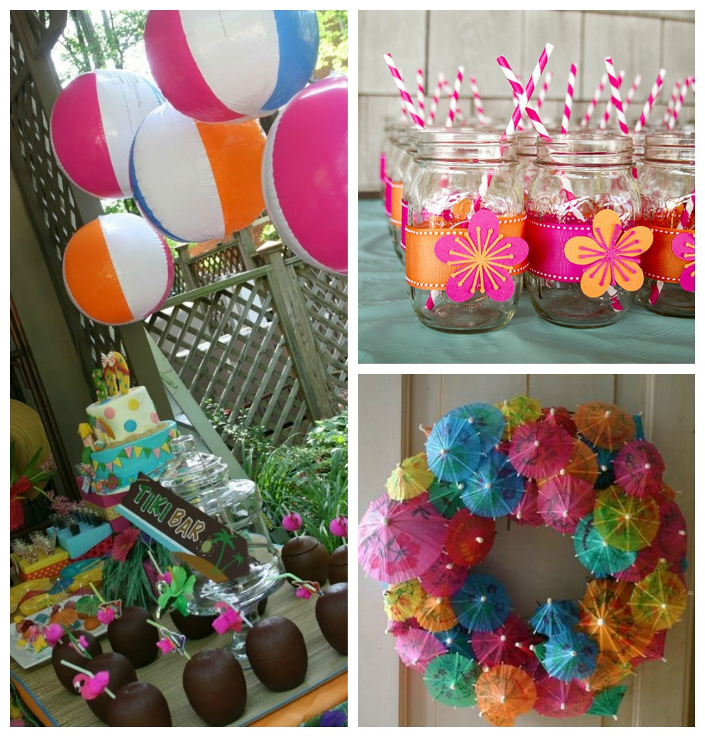 Pool Party Ideas Pinterest
 Small Town Life Lauren s Bridal Shower Inspiration
