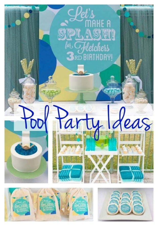 Pool Party Invitations Ideas
 Pool Birthday Party Summer Ideas