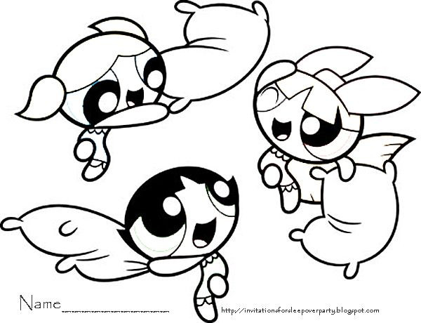 Powder Puff Girls Coloring Pages
 334 best images about Powerpuff Girls on Pinterest