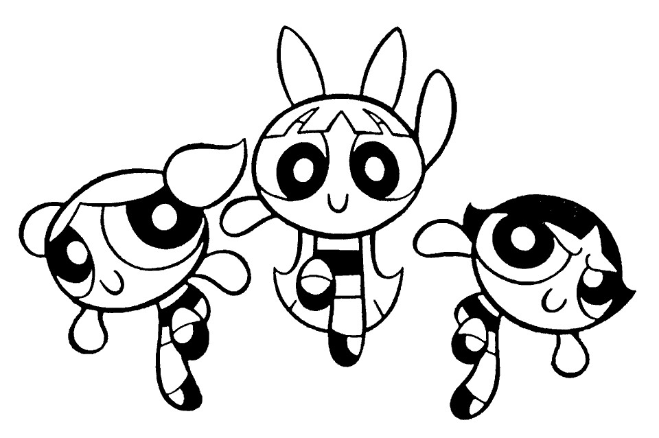 Powder Puff Girls Coloring Pages
 powerpuff girls coloring pages printable