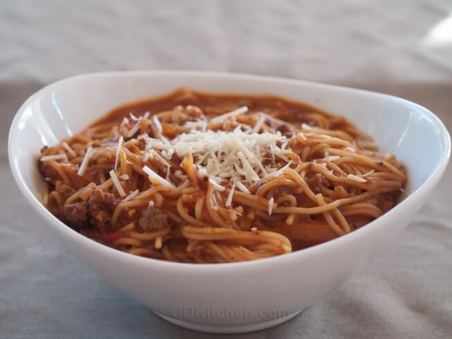 Pressure Cooker Spaghetti And Meatballs Recipe
 Pressure Cooker e Pot Spaghetti Recipe