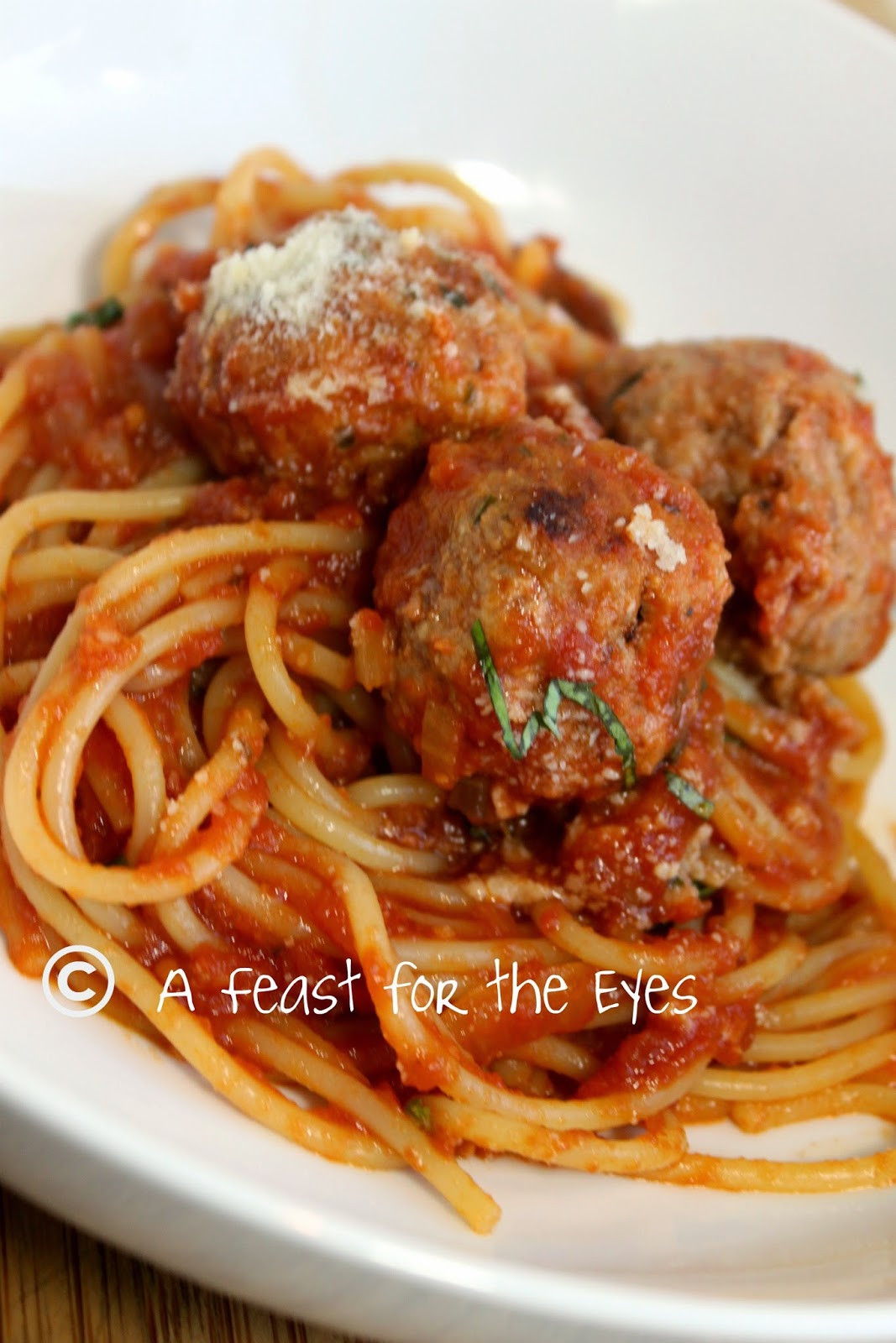 Pressure Cooker Spaghetti And Meatballs Recipe
 A Feast for the Eyes Meatballs and Marinara Pressure