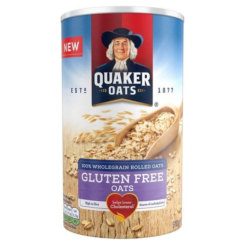Quaker Oats Gluten Free
 Quaker Oats Gluten Free Oats 510g