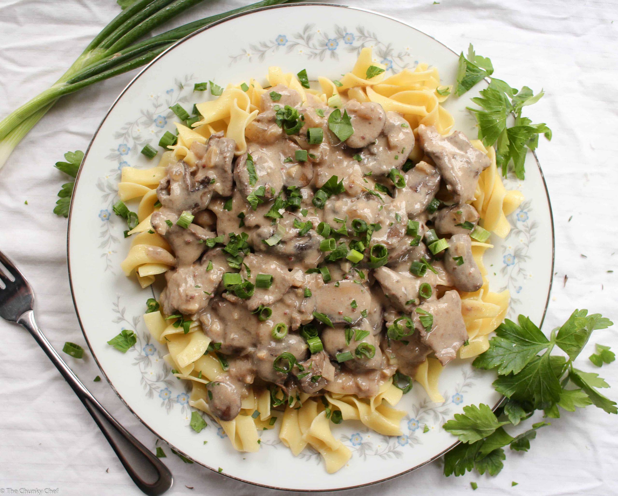 Quick And Easy Beef Stroganoff
 Quick and Easy Beef Stroganoff The Chunky Chef